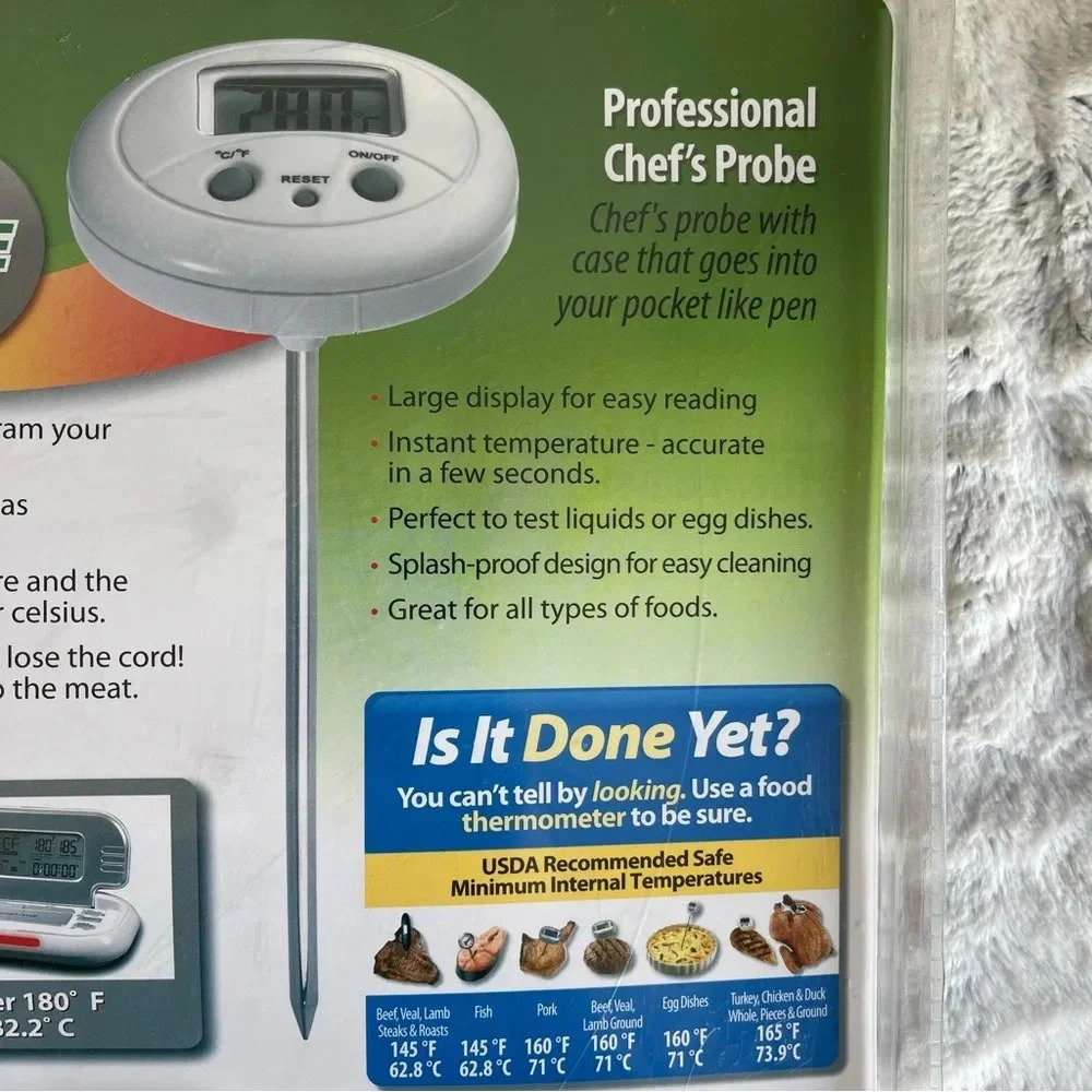 Maverick - Digital Roasting Oven Thermometer & Instant Probe - NEW - Picture 6 of 7